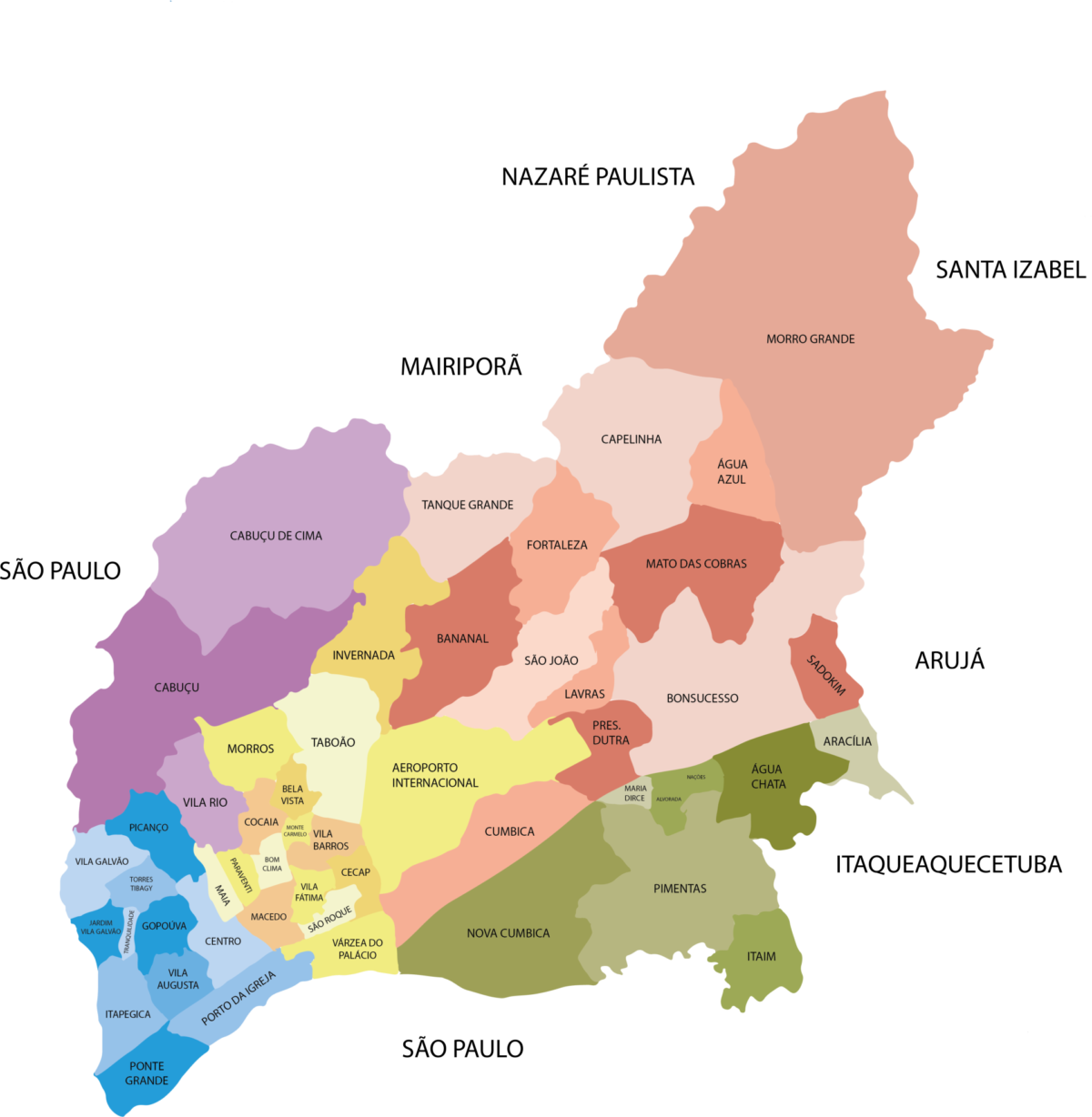 Foranias – Diocese de Guarulhos