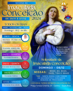 Novena Imaculada Conceição 2024