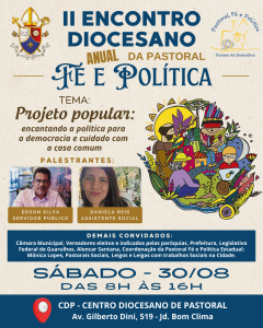 II Encontro Fé e Política - Diocese